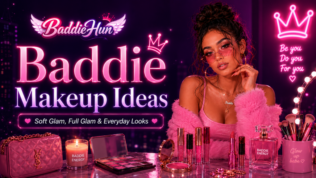Baddie Makeup Ideas for Soft Glam, Full Glam & Everyday Looks Baddie Makeup