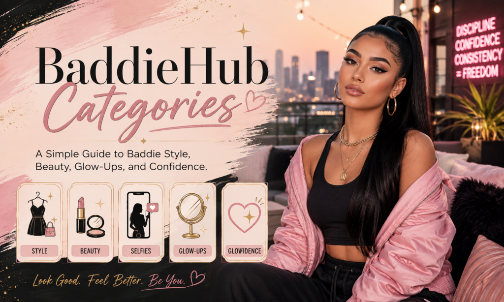 BaddieHub Categories: A Simple Guide to Baddie Style, Beauty, Glow-Ups, and Confidence BaddieHub Categories